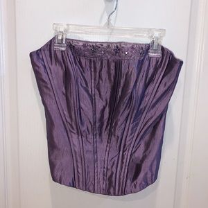 Purple Corset sizing 0-2